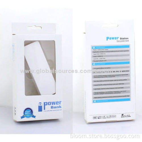 4,000mAh External Battery for iPhone, w/5V 1A Output and InputNew